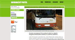 Desktop Screenshot of informacny-portal.webovky.cz